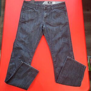Volcom Vorta jeans slim form indigo blue men's size W29 L28